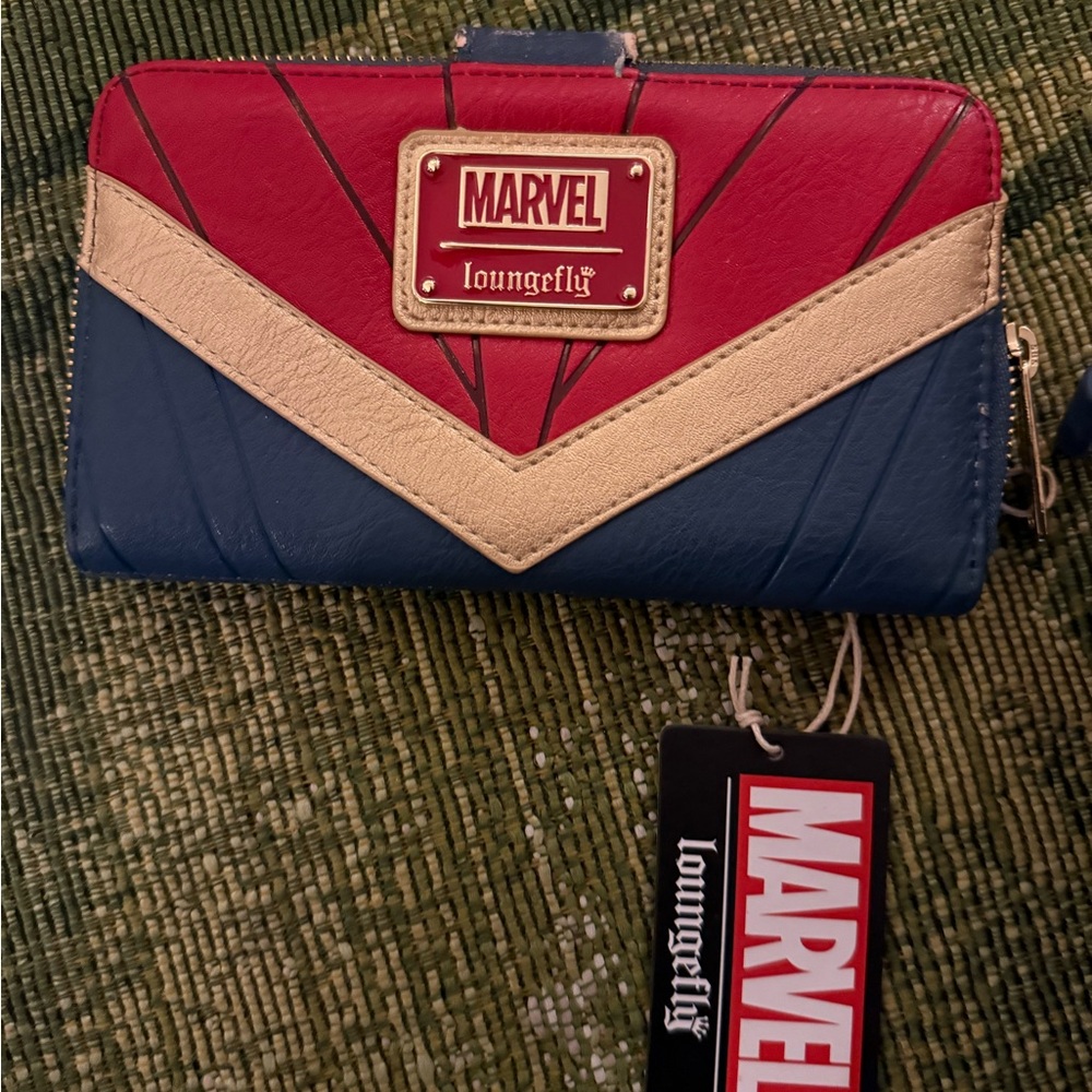 Loungefly Marvel Red and Blue Wallet
